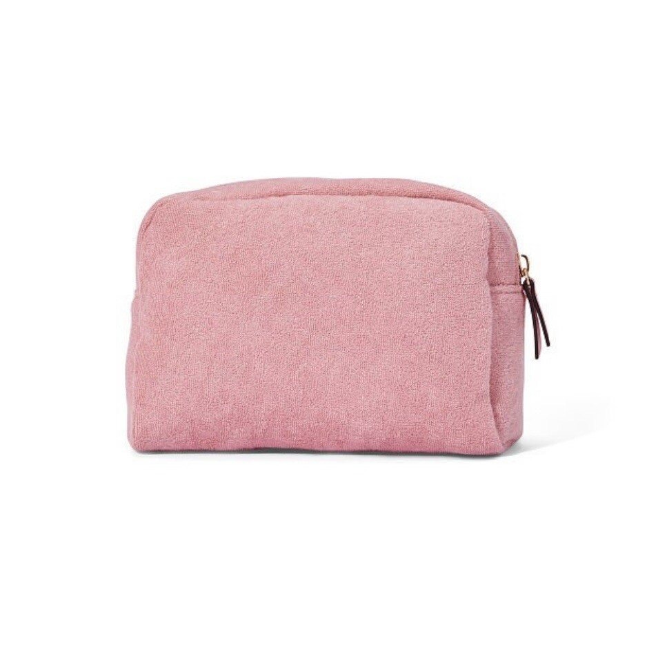 Victoria Secret Spa Set Womens Os Pink Terry Bag Gua Sha Headband Scrunchie